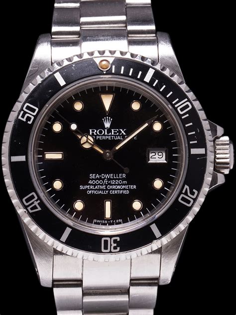 1985 rolex sea dweller|Sea‑Dweller .